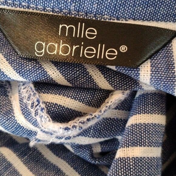 Mlle Gabrielle Striped Cotton Dress - Picture 7 of 10